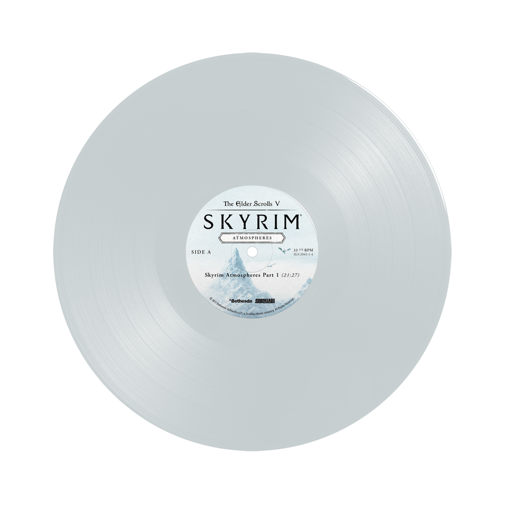 THE ELDER SCROLLS V: SKYRIM - ATMOSPHERES (Frostfall Mist, Limited Exclusive) [Vinyl] (ONLINE ORDER ONLY)