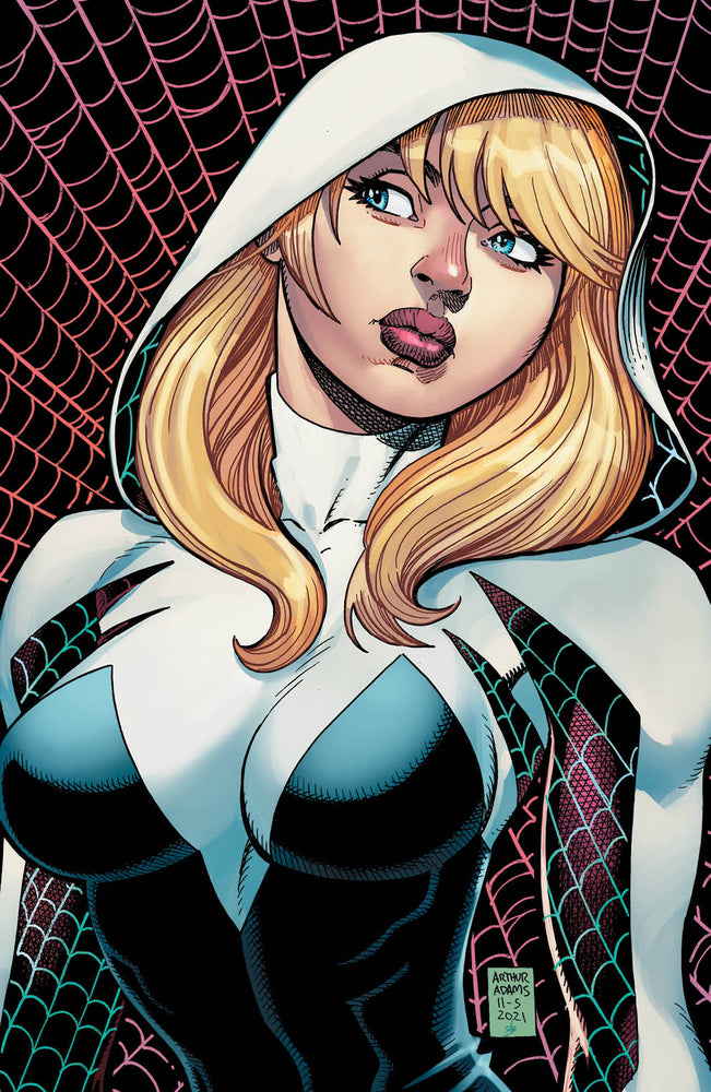 Spider-Man #1 Arthur Adams Virgin Variant Spider-Gwen GGA (10/05/2022) Marvel (ONLINE ORDER ONLY)