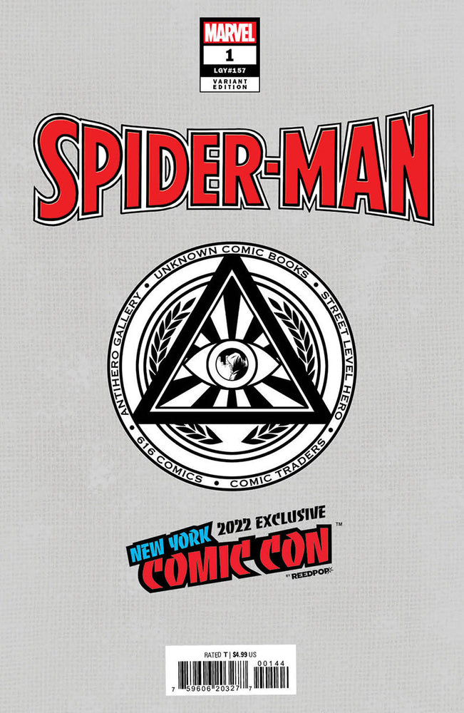 SPIDER-MAN #1 UNKNOWN COMICS SABINE RICH NYCC 2022 EXCLUSIVE VAR (10/05/2022) (ONLINE ORDER ONLY)