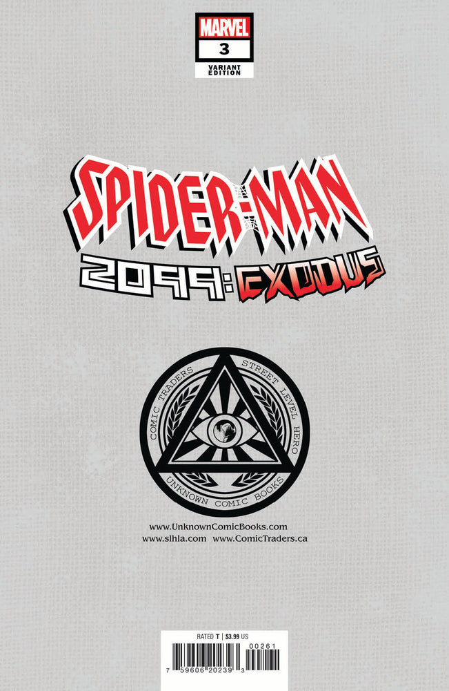 Spider-Man 2099: Exodus #3 Unknown Comics Alan Quah Exclusive Var (06/29/2022) (Online Only)