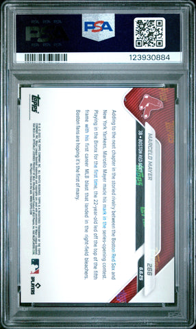 Graded 2025 Topps Now Marcelo Mayer #266 Rookie RC Baseball Card PSA 10 Gem Mint (ONLINE ORDER ONLY)