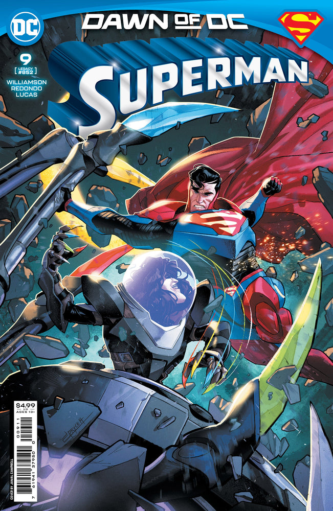 Superman #9 A Jamal Campbell Joshua Wiliamson (12/19/2023) Dc (ONLINE ORDER ONLY)