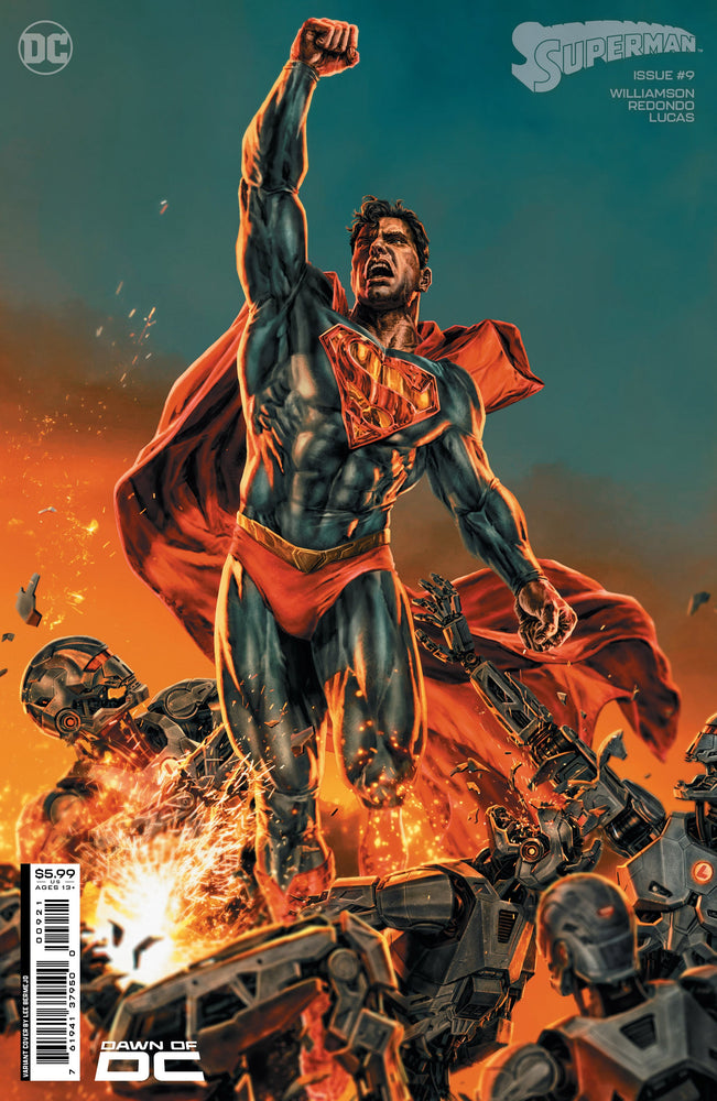 Superman #9 B Lee Bermejo Card Stock Variant (12/19/2023) Dc (ONLINE ORDER ONLY)