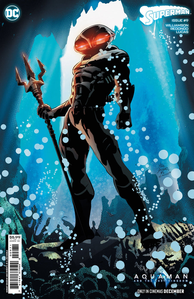 Superman #9 D Mike Deodato Jr Aquaman And The Lost Kingdom Card Stock Variant (12/19/2023) Dc (ONLINE ORDER ONLY)