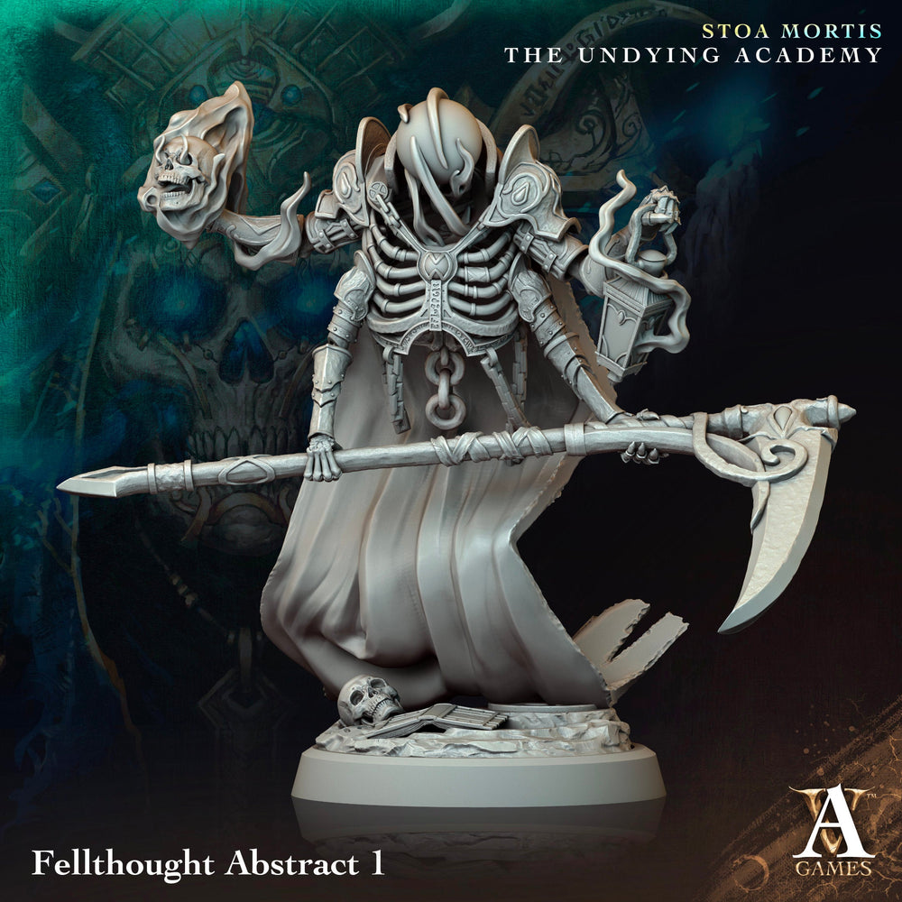 3D Printed Archvillain Games Fellthought Abstract Stoa Mortis The Undying Academy (Online Only)
