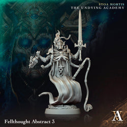 3D Printed Archvillain Games Fellthought Abstract Stoa Mortis The Undying Academy (Online Only)