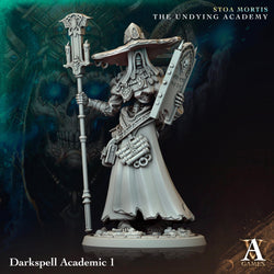 3D Printed Archvillain Games Darkspell Academic Stoa Mortis The Undying Academy 28 32mm D&D (Online Only)