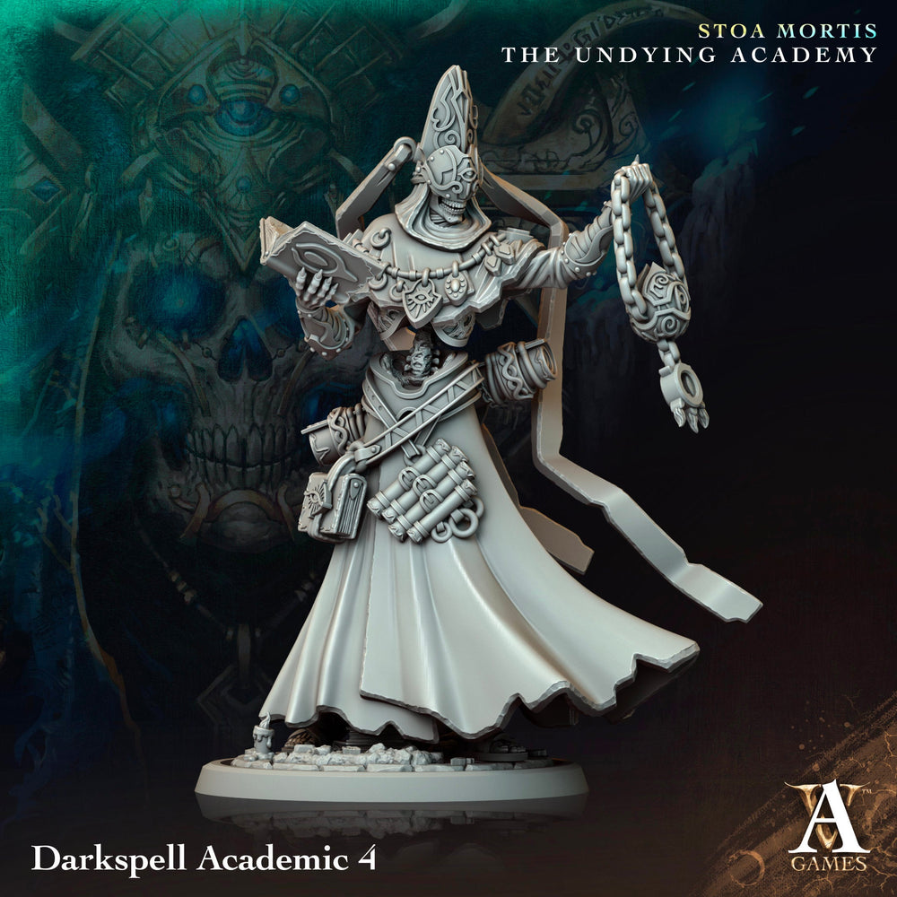 3D Printed Archvillain Games Darkspell Academic Stoa Mortis The Undying Academy 28 32mm D&D (Online Only)