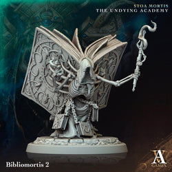 3D Printed Archvillain Games Bibliomortis Stoa Mortis The Undying Academy 28 32mm D&D (Online Only)