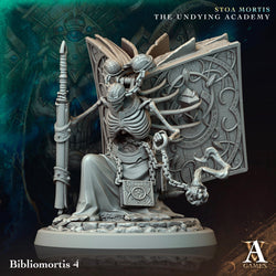 3D Printed Archvillain Games Bibliomortis Stoa Mortis The Undying Academy 28 32mm D&D (Online Only)