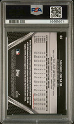 Graded 2024 Topps Chrome Black Shohei Ohtani #85 /99 Green Refractor Baseball Card PSA 10 Gem Mint (ONLINE ORDER ONLY)