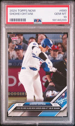 Graded 2024 Topps Now Shohei Ohtani #680 Baseball Card PSA 10 Gem Mint (ONLINE ORDER ONLY)