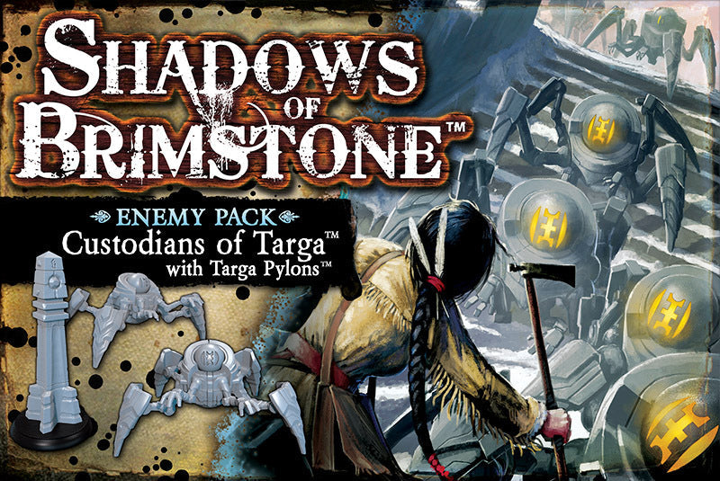 Shadows of Brimstone: Custodians of Targa with Targa Pylons Enemy Pack (ONLINE ORDER ONLY)