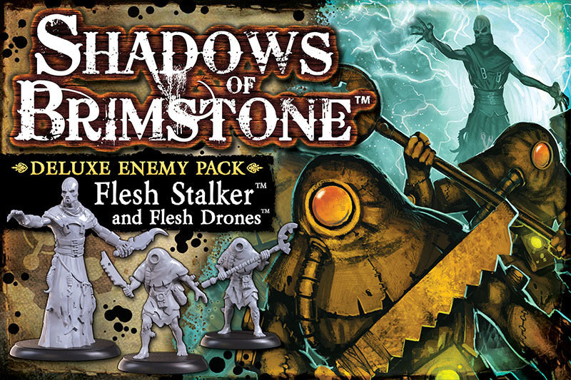 Shadows of Brimstone: Flesh Stalker and Flesh Drones Deluxe Enemy Pack (ONLINE ORDER ONLY)