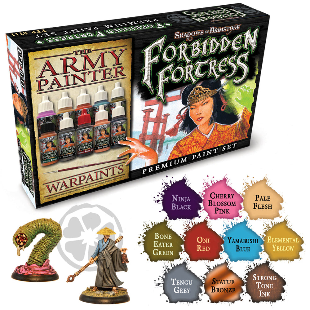 Shadows of Brimstone: Forbidden Fortress Paint Set #3 (ONLINE ORDER ONLY)