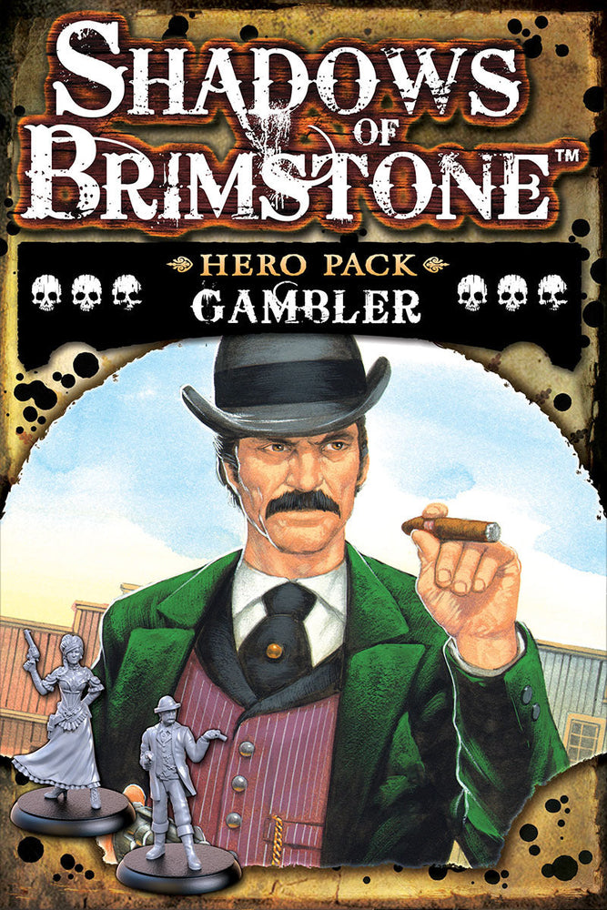 Shadows of Brimstone: Gambler Hero Pack (ONLINE ORDER ONLY)