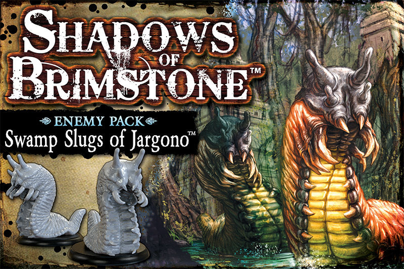 Shadows of Brimstone: Swamp Slugs of Jargono Enemy Pack (ONLINE ORDER ONLY)
