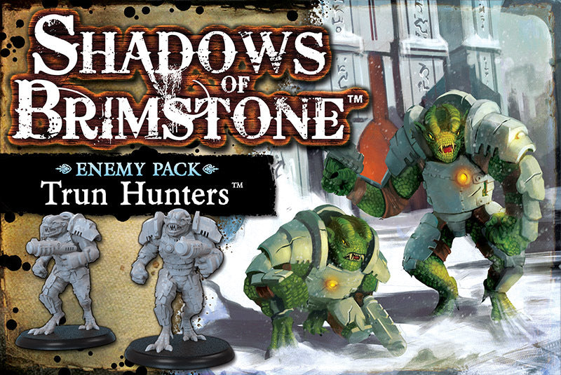 Shadows of Brimstone: Trun Hunters Enemy Pack (ONLINE ORDER ONLY)