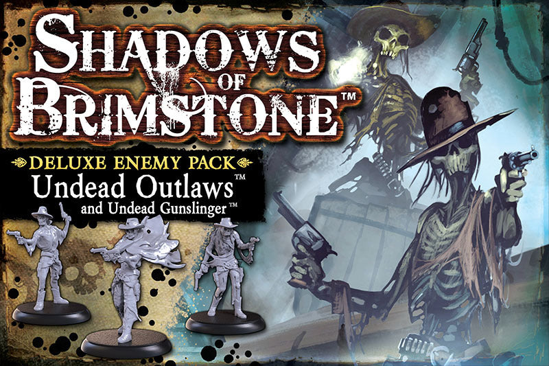Shadows of Brimstone: Undead Outlaws Deluxe Enemy Pack (ONLINE ORDER ONLY)