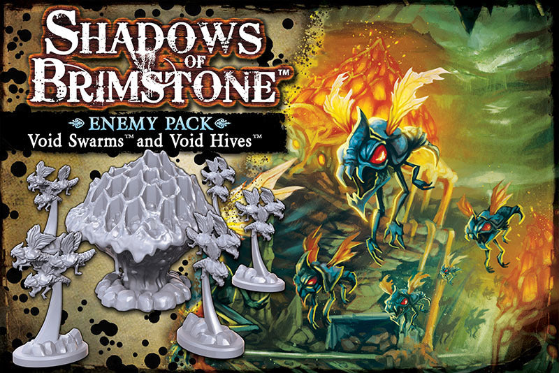 Shadows of Brimstone: Void Swarms & Void Hives Enemy Pack (ONLINE ORDER ONLY)