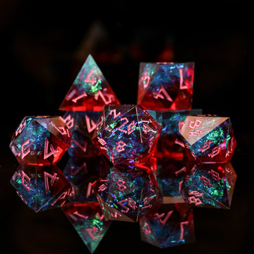 Sorcerous Burst Sharp-Edged Resin Dice Set (ONLINE ORDER ONLY)