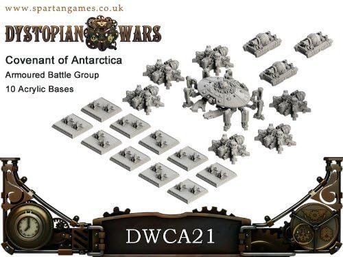 SPGDWCA21 Armoured Battle Group Covenant of Antarctica Dystopian Wars (ONLINE ORDER ONLY)