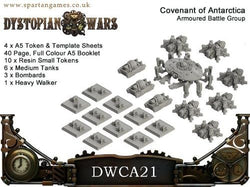 SPGDWCA21 Armoured Battle Group Covenant of Antarctica Dystopian Wars (ONLINE ORDER ONLY)
