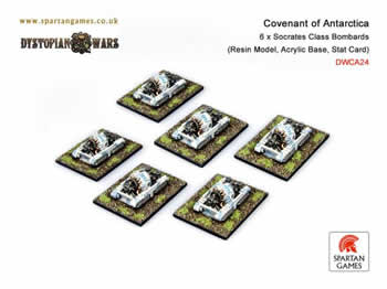 SPGDWCA24 Socrates Class Bombard (6) by Spartan Games (ONLINE ORDER ONLY)