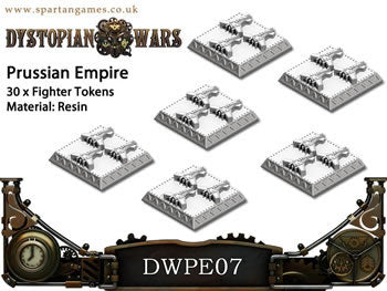 SPGDWPE07 Prussian Fighter Tokens by Spartan Games (ONLINE ORDER ONLY)