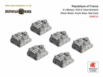 SPGDWRF24 Marteau æACA-8Æ Class Bombard (6) by Spartan Games (ONLINE ORDER ONLY)
