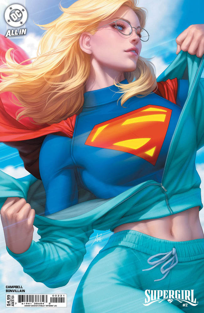 Supergirl #2 B Stanley Artgerm Lau Variant (06/11/2025) Dc (ONLINE ORDER ONLY)