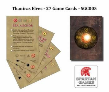 SPGSGC005 Thaniras Elves Game Cards The Uncharted Seas (ONLINE ORDER ONLY)