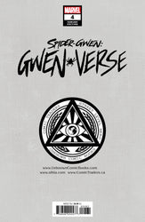 Spider-Gwen: Gwenverse #4 Unknown Comics Philip Tan Exclusive Virgin Var (07/20/2022) (Online Only)