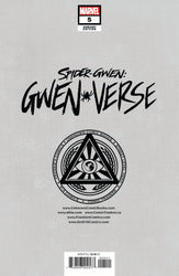 Spider-Gwen: Gwenverse #5 Unknown Comics Greg Land Exclusive Homage Virgin Var (08/24/2022) (Online Only)