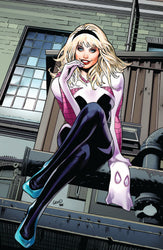 Spider-Gwen: Gwenverse #5 Unknown Comics Greg Land Exclusive Homage Virgin Var (08/24/2022) (Online Only)