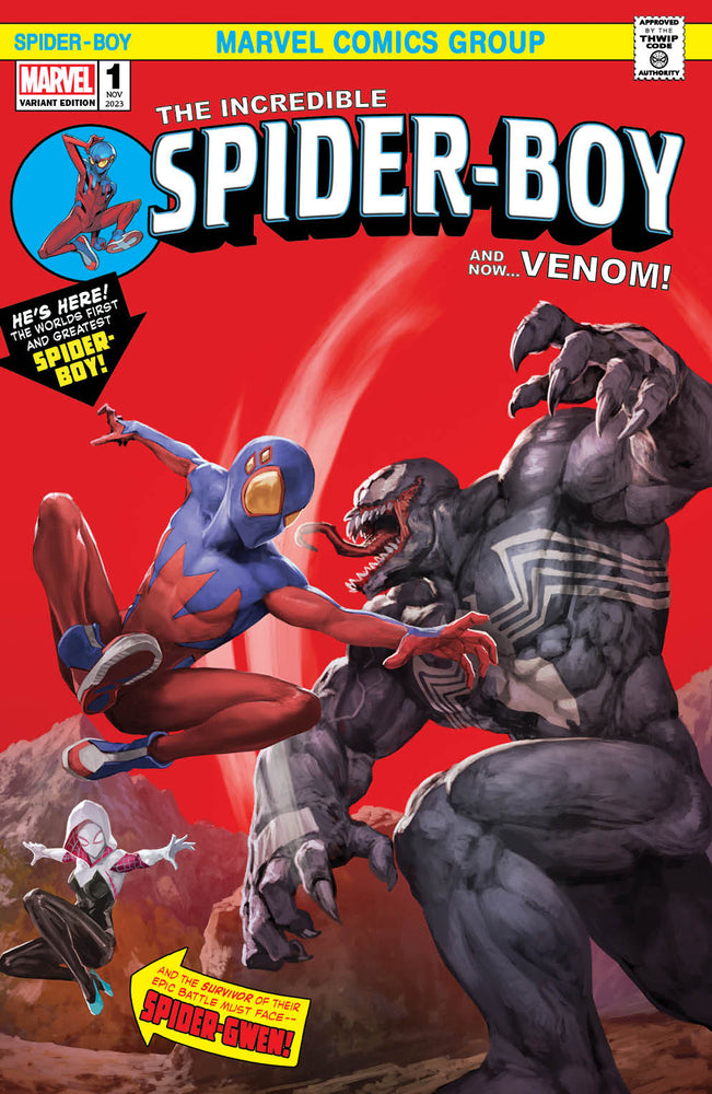 Spider-Boy #1 Skan Srisuwan Incredible Hulk 181 Homage Variant (11/01/2023) Marvel (ONLINE ORDER ONLY)