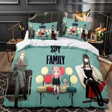SPY×FAMILY 2022 Bedding Set Quilt Cover Without Filler (Online Order Only)