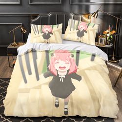 SPY×FAMILY Anya Forger Bedding Set Quilt Cover Without Filler (Online Order Only)