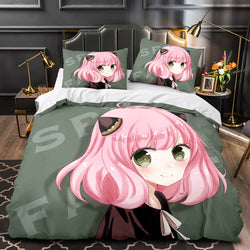 SPY×FAMILY Anya Forger Bedding Set Quilt Cover Without Filler (Online Order Only)