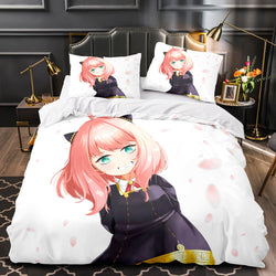 SPY×FAMILY Anya Forger Bedding Set Quilt Cover Without Filler (Online Order Only)