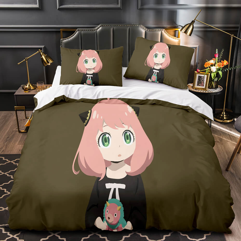 SPY×FAMILY Anya Forger Bedding Set Quilt Cover Without Filler (Online Order Only)