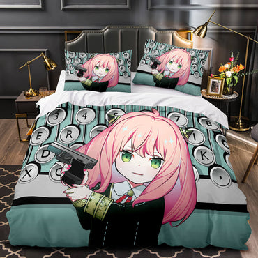 SPY×FAMILY Bedding Set Cosplay Quilt Cover Without Filler (Online Order Only)