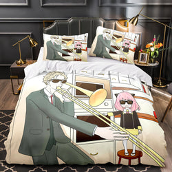Anime SPY×FAMILY Bedding Set Quilt Cover Room Decoration (Online Order Only)