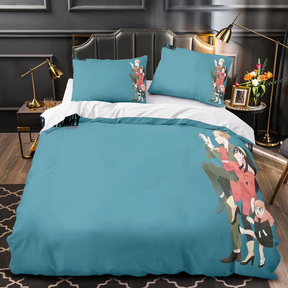 Anime SPY×FAMILY Bedding Set Quilt Cover Room Decoration (Online Order Only)