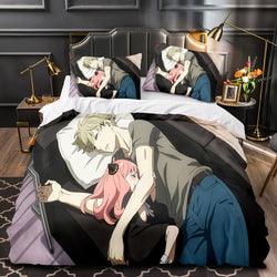 Anime SPY×FAMILY Bedding Set Quilt Cover Room Decoration (Online Order Only)