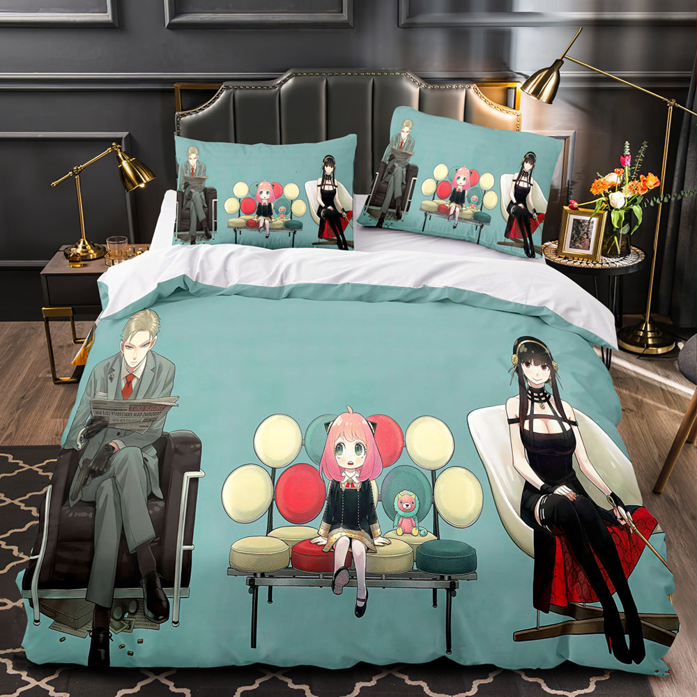 SPY×FAMILY Pattern Bedding Set Quilt Cover Without Filler (Online Order Only)