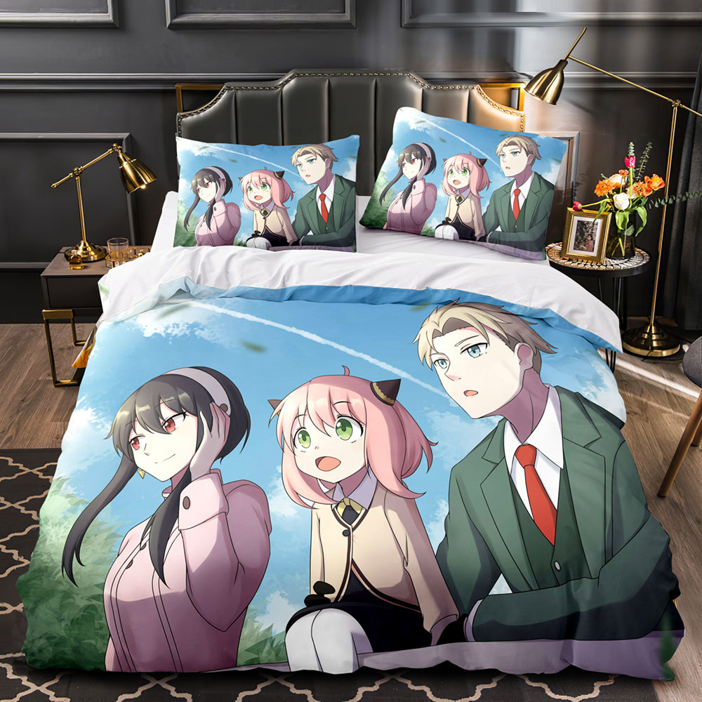 SPY×FAMILY Pattern Bedding Set Quilt Cover Without Filler (Online Order Only)