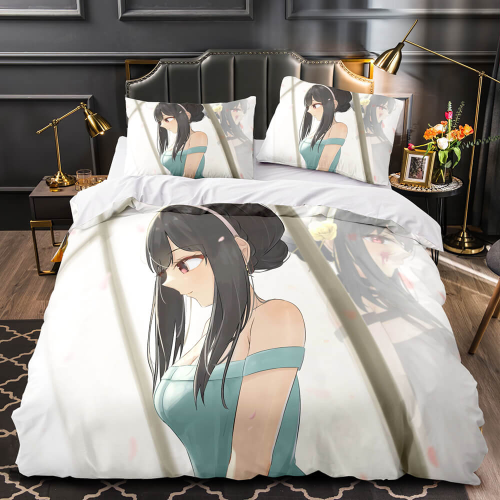 Anime SPY×FAMILY Pattern Bedding Set Quilt Cover Without Filler (Online Order Only)