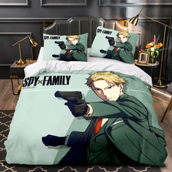 Anime SPY×FAMILY Pattern Bedding Set Quilt Cover Without Filler (Online Order Only)