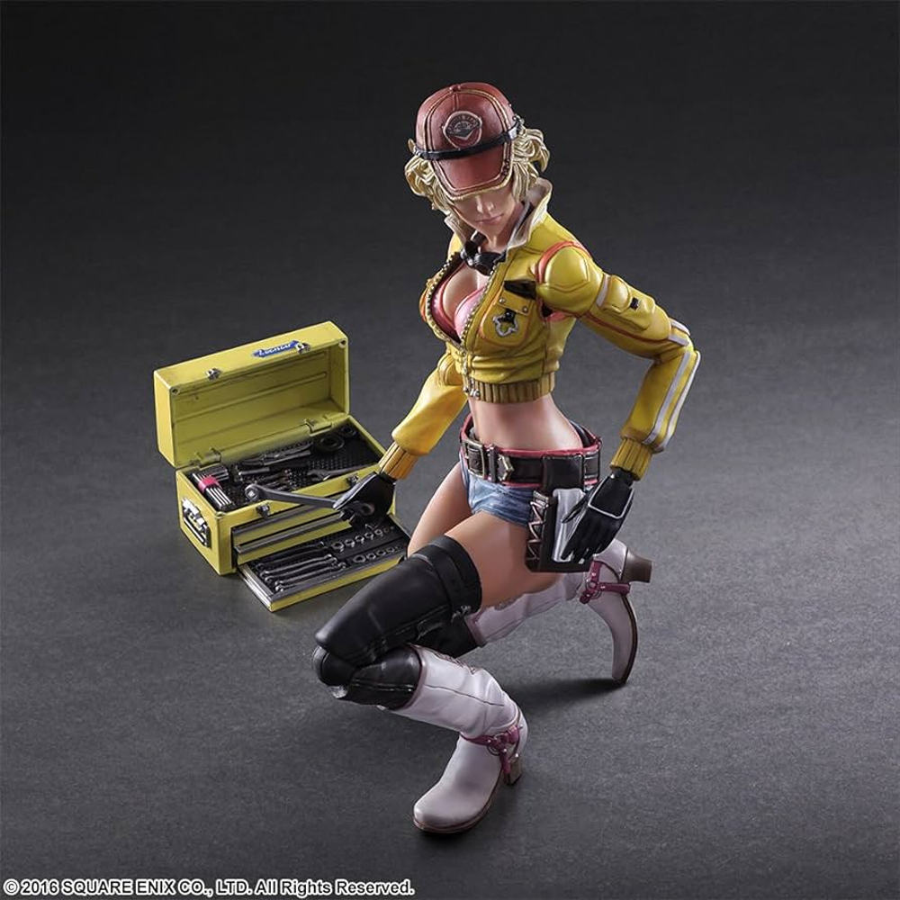 SQUARE ENIX Play Arts Kai: Final Fantasy XV - Cindy Aurum Figure (ONLINE ORDER ONLY)